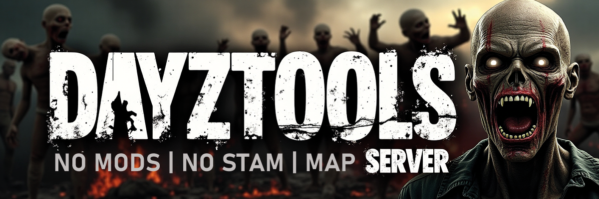 DayZTools.de - No Mods - No Stam - More Loot and Features